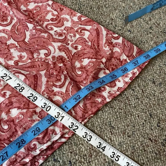 Made From The Earth Wear In Peace Tunic Top Balloon Sleeve Paisley Light Lady XL - Picture 3 of 8